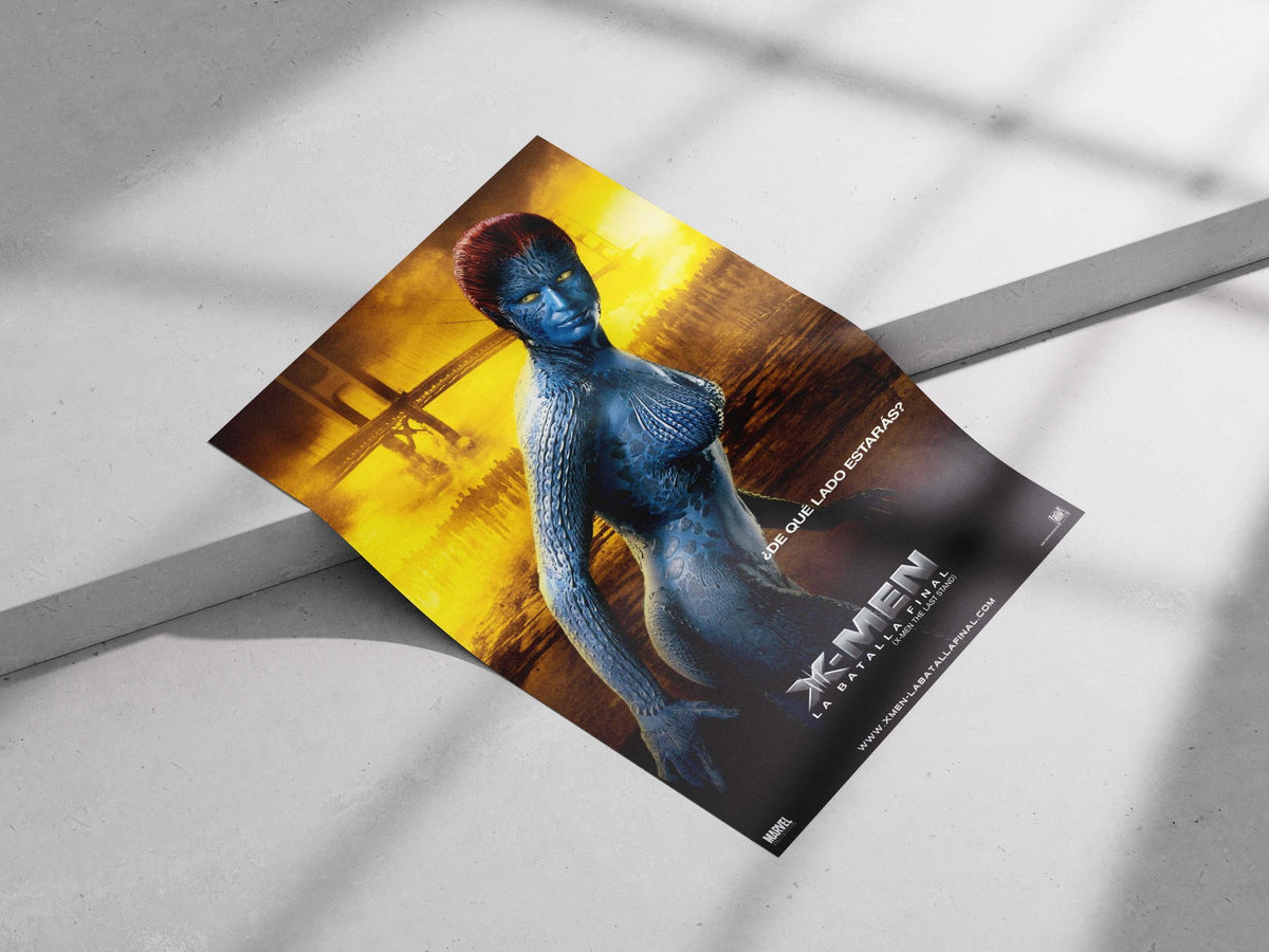 Mystique from the X-Men franchise (specifically in "X-Men: The Last Stand"). Mystique - Enigmatic Icon