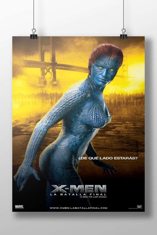Mystique from the X-Men franchise (specifically in "X-Men: The Last Stand"). Mystique - Enigmatic Icon