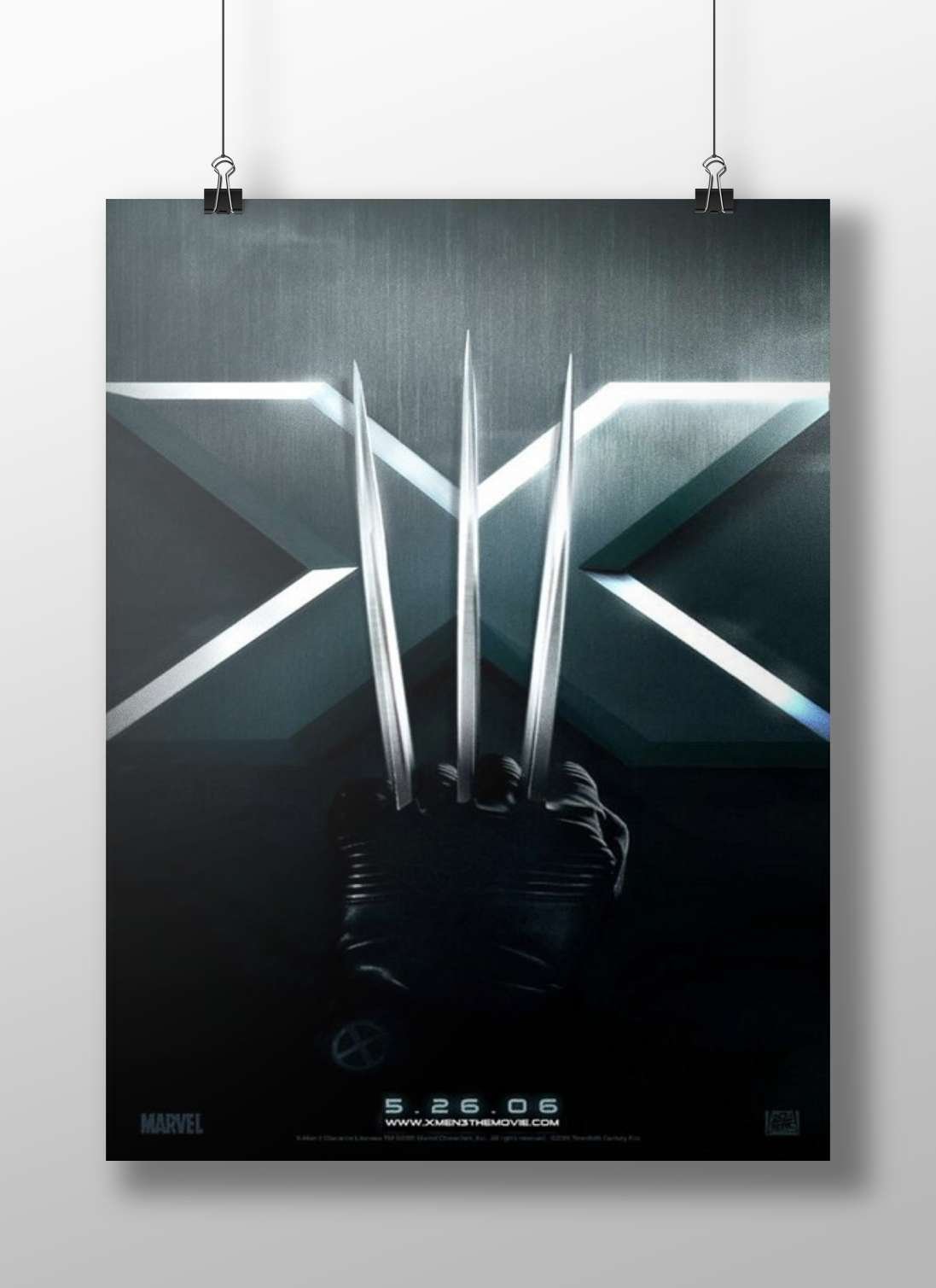 Wolverine (from X-Men franchise) Logan - Noir Legend Poster