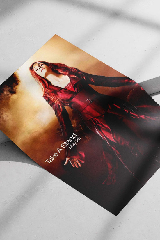 Wanda Maximoff (Scarlet Witch) from Marvel's MCU Wanda Maximoff - Scarlet Witch Cinematic Poster