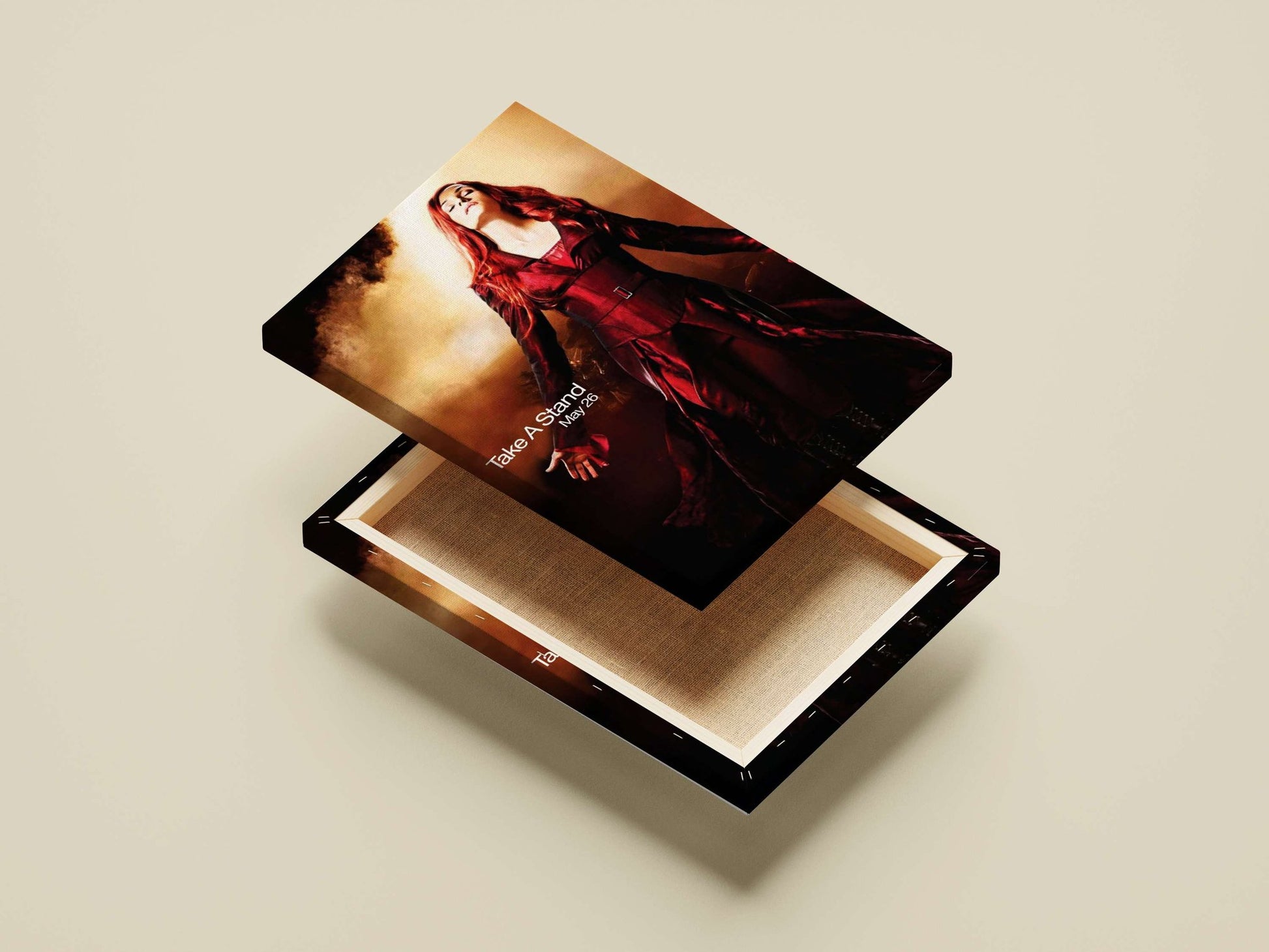 Wanda Maximoff (Scarlet Witch) from Marvel's MCU Wanda Maximoff - Scarlet Witch Cinematic Poster