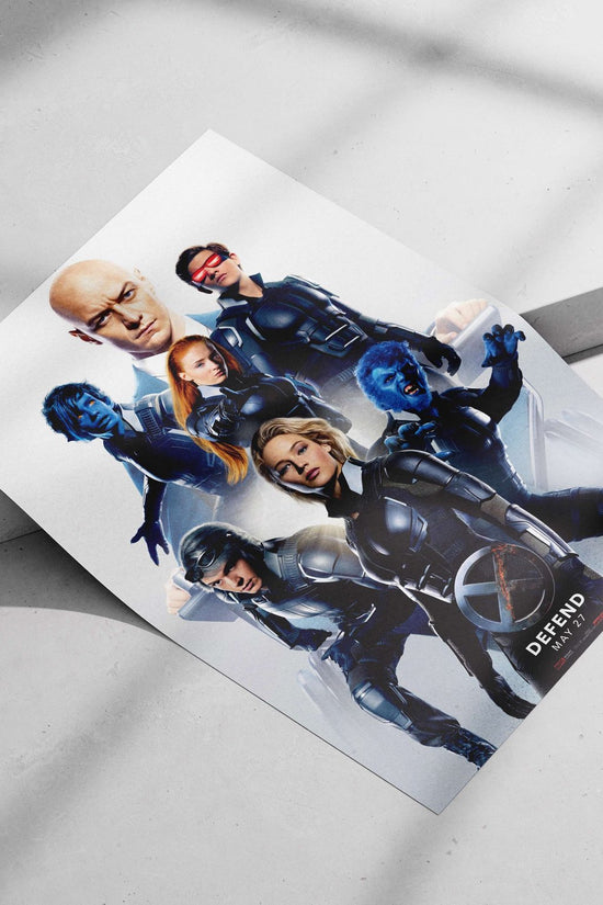 X-Men (franchise, specifically the movie X-Men: Days of Future Past based on "DEFEND MAY 27"