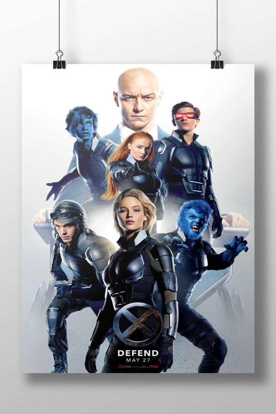 X-Men (franchise, specifically the movie X-Men: Days of Future Past based on "DEFEND MAY 27"