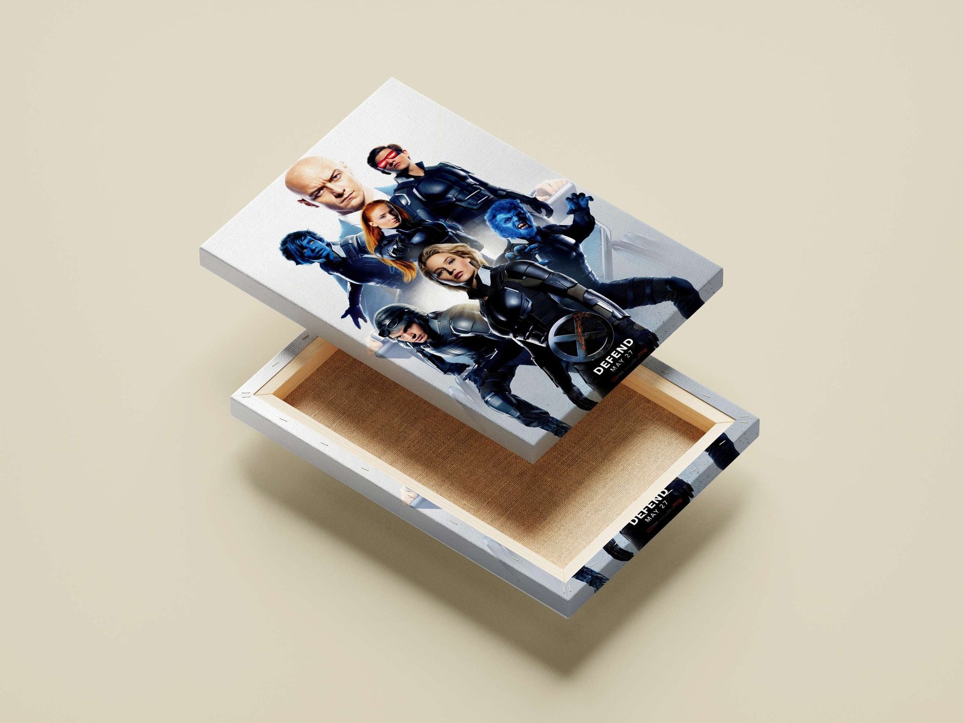X-Men (franchise, specifically the movie X-Men: Days of Future Past based on "DEFEND MAY 27"