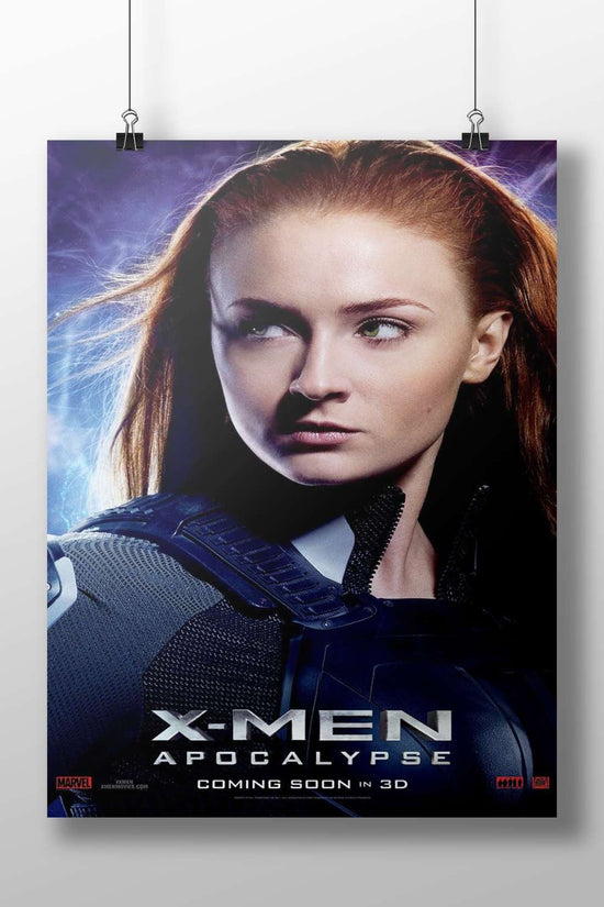 Jean Grey (real name) from X-Men: Apocalypse Jean Grey - Phoenix Rise Poster