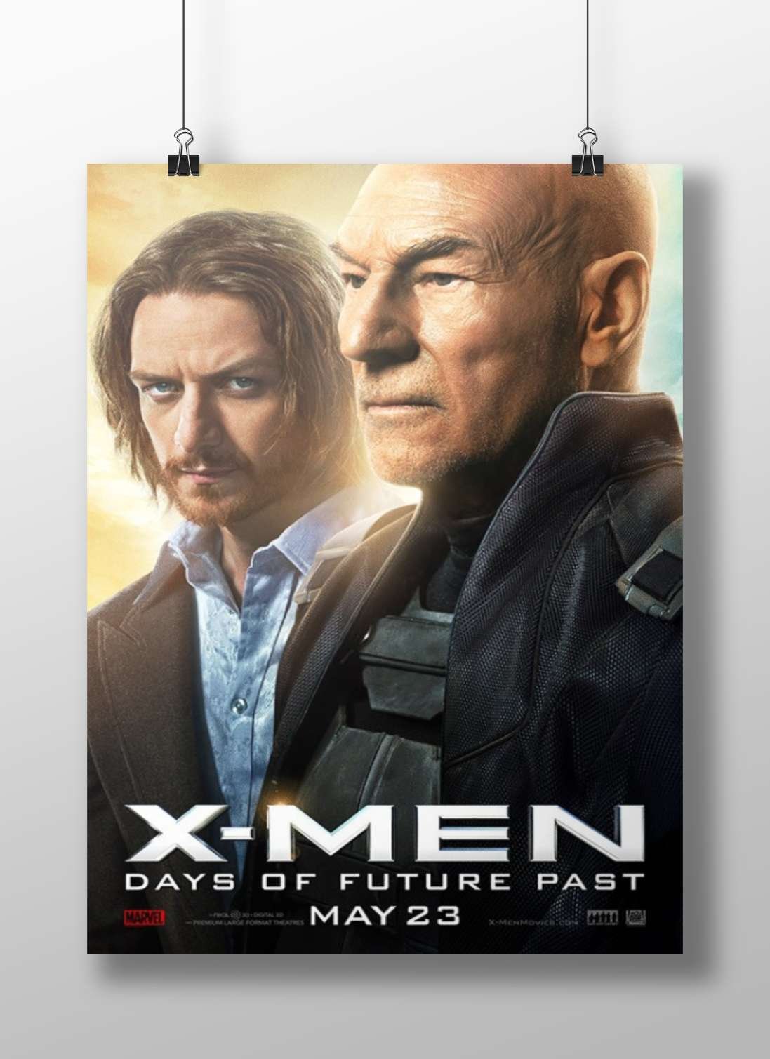 X-Men: Days of Future Past (franchise movie, confirmed by OCR text "DAYS OF FUTURE PAST