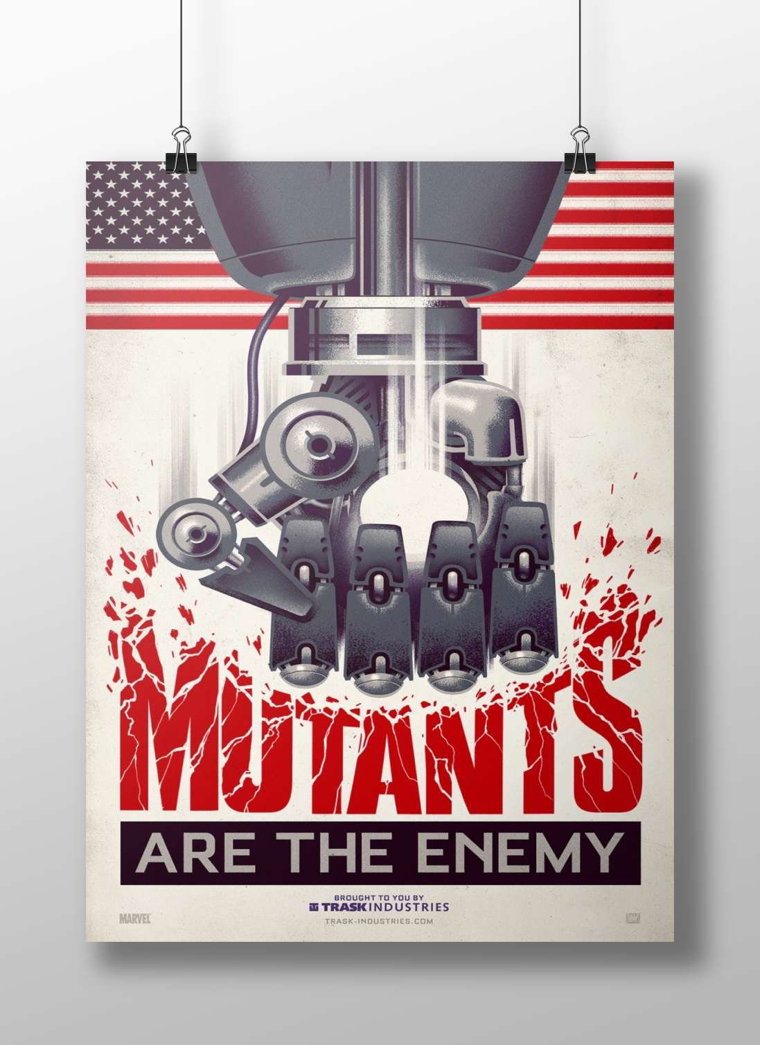 The robotic hand associated with Trask Industries in Marvel’s X-Men franchise. Dr. Hank Pym -