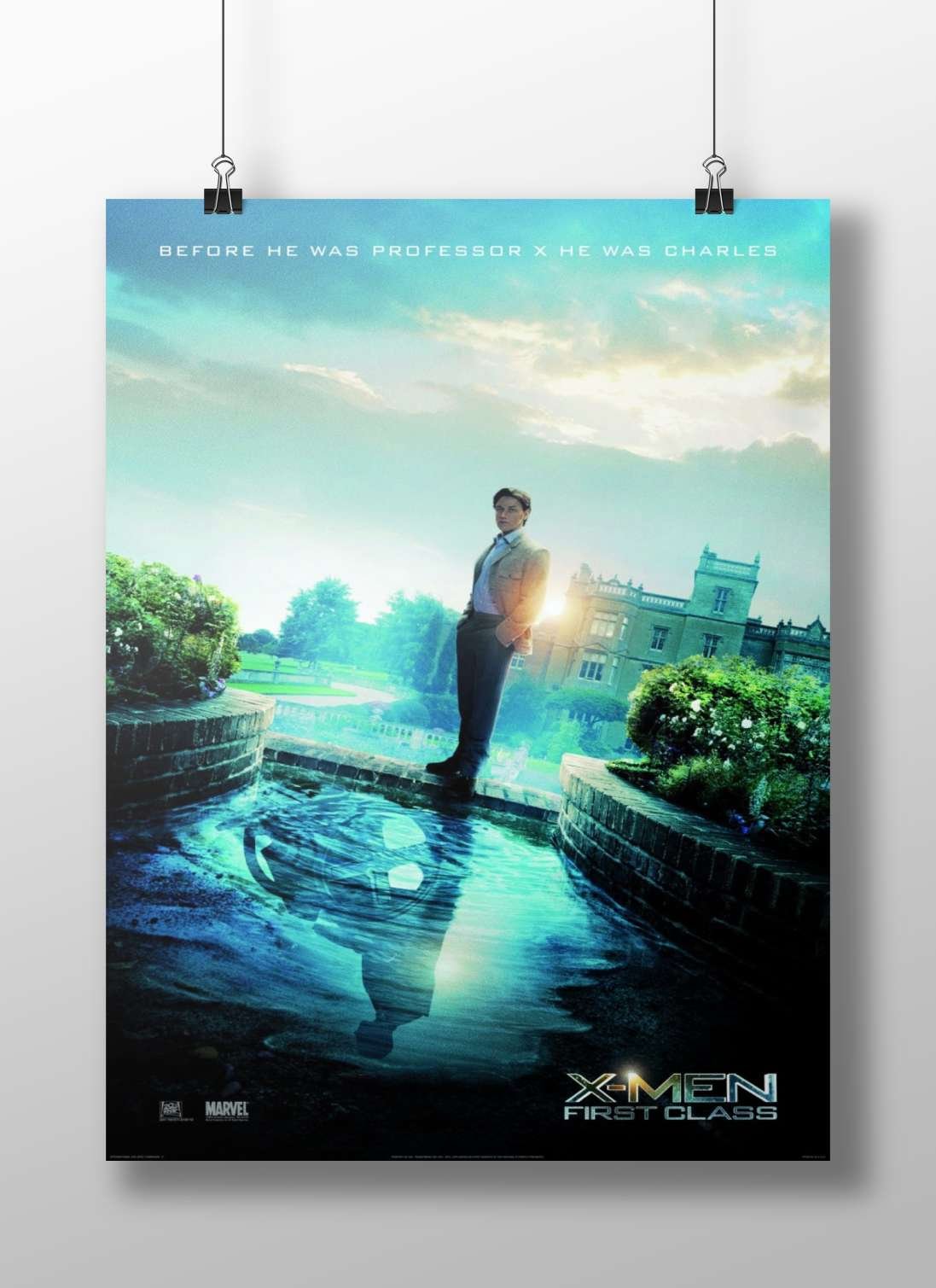 Charles Xavier from X-Men franchise Charles Xavier - Mutant Visionary Poster