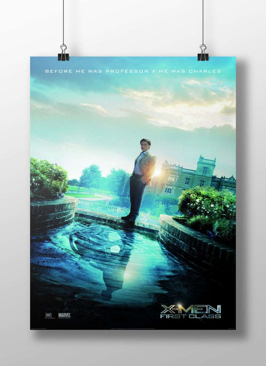 Charles Xavier from X-Men franchise Charles Xavier - Mutant Visionary Poster