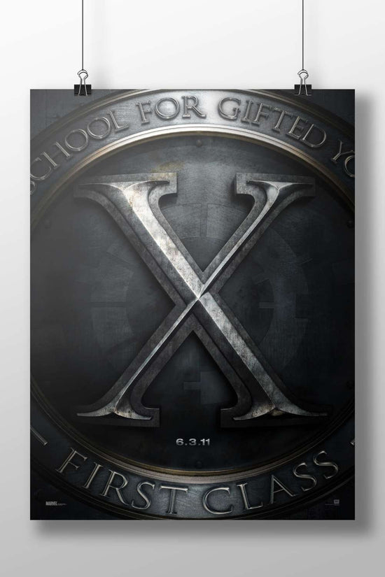 X-Men: First Class franchise logo (specifically the "X" emblem from the Marvel film) [X-Men: First
