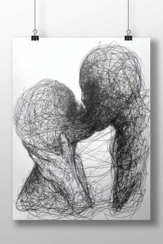 Non-Franchise/Abstract Art Contemporary Abstract Art Matte BoizzBoard rigid print — Art wall art India | PosterBoizz