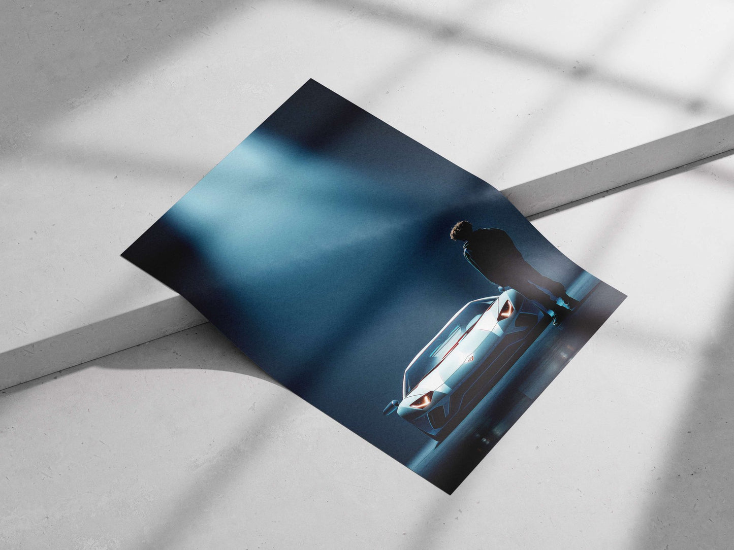 Lamborghini Aventador SVJ Main Subject: Lamborghini Aventador SVJ Matte poster print — Cars wall art India | PosterBoizz