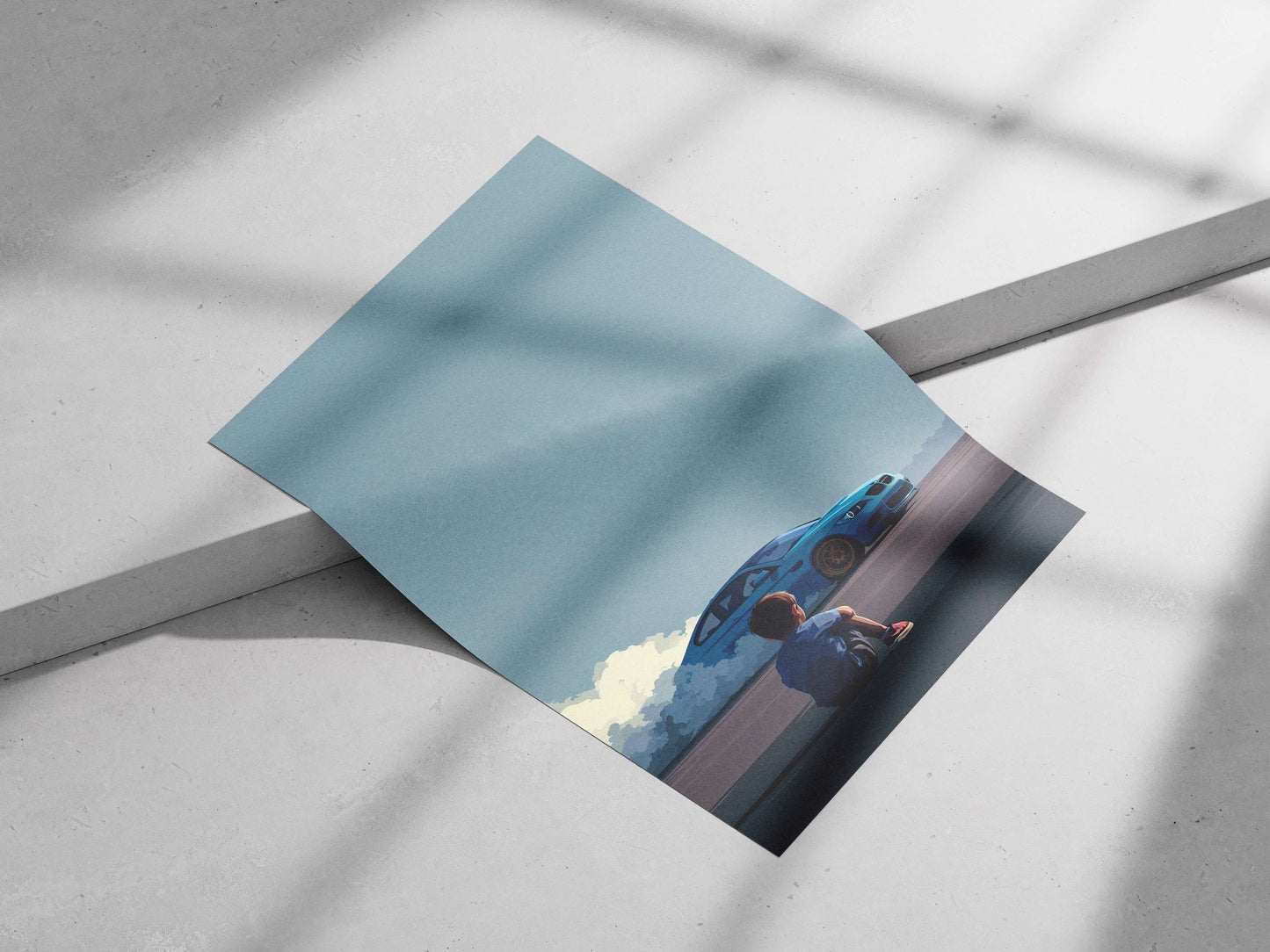 BMW M3 Main Subject: BMW M3 Matte poster print — Cars wall art India | PosterBoizz