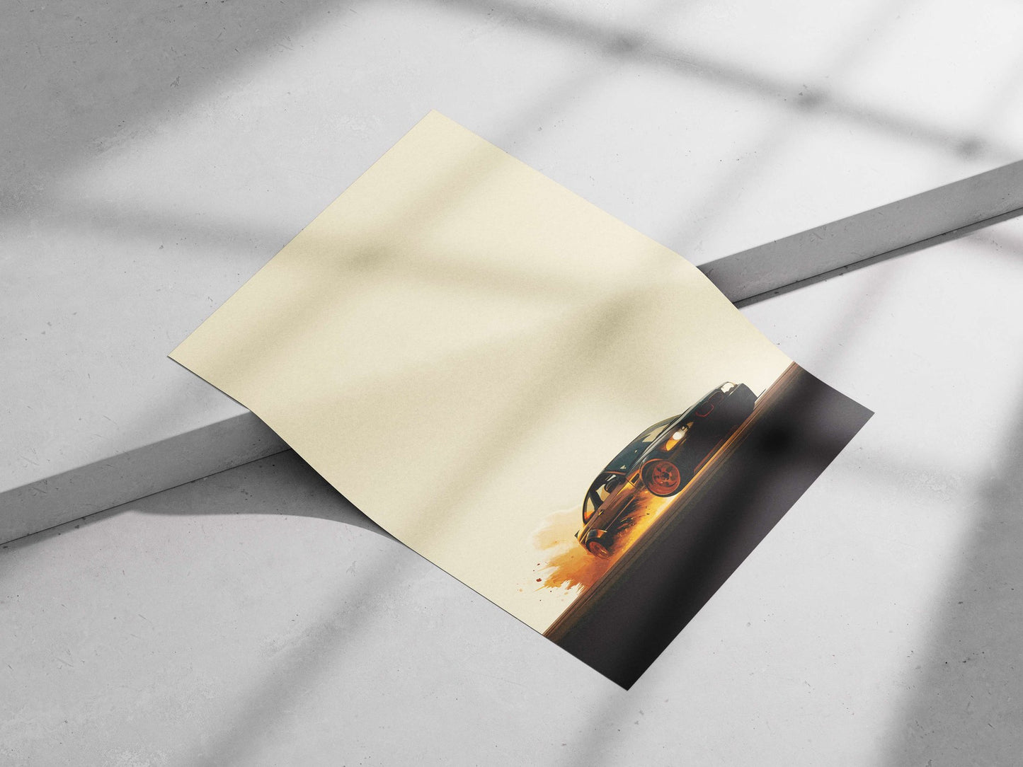 BMW M3 (E46 generation) Main Subject: BMW M3 (E46 generation) Matte poster print — Cars wall art India | PosterBoizz